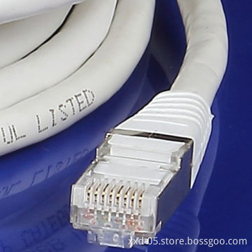 FTP Cat5e Ethernet Patch Cable, Unshielded Twisted Pairs